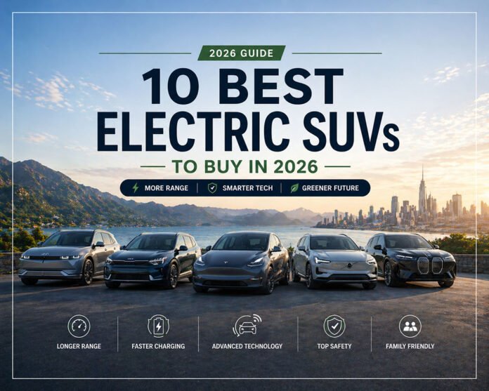 10 best electric SUVs to buy in 2026 featuring top EV SUV lineup